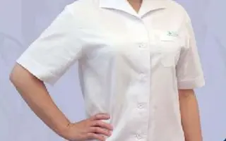 Női orvosi ing 4103 - Stella fehér, 180g/m2, 50% pamut 50%/ polyeszter, 90C mosható.  1