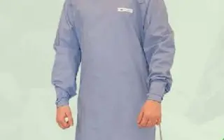 Unisex műtős köpeny  4502 -  Stefán v.kék, 185g/m2, 100% pamut, 90C mosható. 1