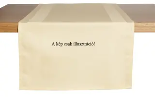 Napron 6820 - Pötyi microdamaszt, fehér, 100% polyeszter, 40C mosható 1